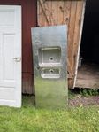 Diskbänk rostfri