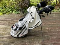 Damgolfset. Handgjorda klubbor anpassade för damer