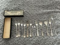 Bestick i silver och nysilver - Gammal Franks