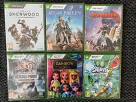 NYA SPEL TILL XBOX SERIES X & XBOX ONE