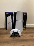 ps5 slim digital edition med 1 tb lagringsutrymme