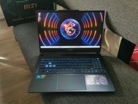 2024 MSI Cyborg 15” – i5/RTX 4050/16GB/512 – Nyskick!