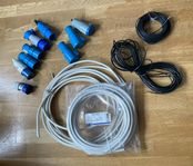 Installationskabel, kontakter mm