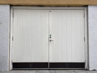 Garageport, slagdörr