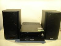 Liten kompakt stereo med USB-ingång