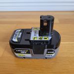 Ryobi 18v batteri 5 ah