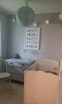 Spjälsäng IKEA Smågöra med ny madrass o lakan