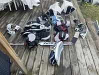 målvakts skydd med skridskor
