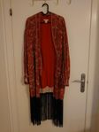 H&M röd kimono