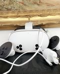 Meta Quest 3S VR-glasögon med tillbehör