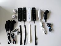 Wii Remotes, Nunchucks, Motion Plus Sensor