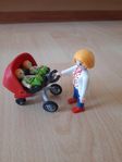 Playmobil-set Mamma med tvillingvagn 5573