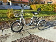 Trehjulig elcykel