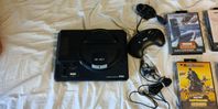 Sega mega drive + 5 spel