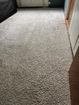 Stor matta 3x4m vit/beige