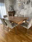 Boconcept bord med 6 st stolar