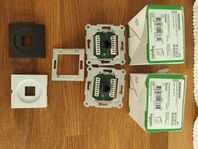 Schneider Exxact Teleuttag/Modularuttag 1x8-pol,