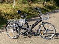Trehjulig cykel för vuxen