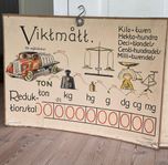 4 stycken gama skolplancher