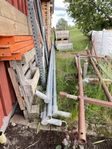 4 Lyktstolpar med 85w led armaturer