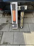 Terrassvärmare 2000W – Väggmonterad