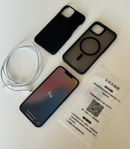 iPhone 14 med tillbehör 