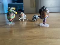4 Overwatch figurer