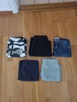 5 st Shorts strl146/152 i olika Material 