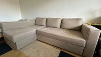 IKEA MÅNSTAD Bed Sofa – Beige 