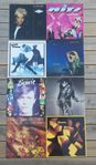 Paket vinylskivor 80-tal