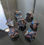 DnD Sharp edged Tärningar 