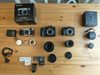 Fujifilm X100S, Fujifilm X-H1, Fujifilm X-T20