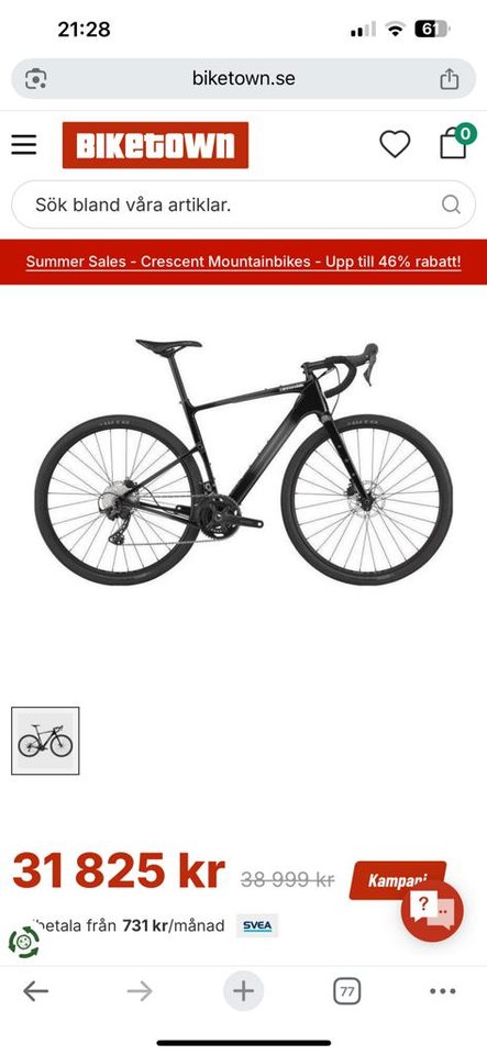 Gravel bike