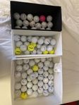 Säljer golfbollar i olika klasser 