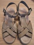 Ecco läder sandaler i storlek 38