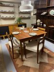 Matbord + Stolar  - Nils Jonsson -Teak - 50/60-tal 