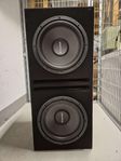 Baslåda 2x12 tum