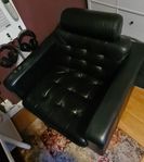 Ikea fåtölj läder