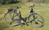Crescent elcykel 28°nytt batteri, pengarna till Ukraina