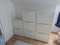 8x IKEA Trones väggskåp