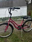 Rosa barncykel 24