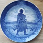 Jultallrik Royal Copenhagen 1957