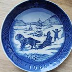 Jultallrik Royal Copenhagen 1986