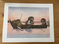 Retro Rolf Lidberg tavla designad