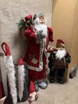 jultomte/julnusse i flera olika slag färger och storlekar