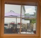 nya pvc 2 glass fönster 13x13 vit