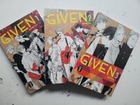 Given 1-3 german