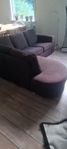 nätt soffa med divan