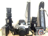 Praktica L2 Kamera med tillbehör