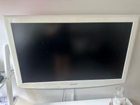 Vit LCD tv från Samsung 